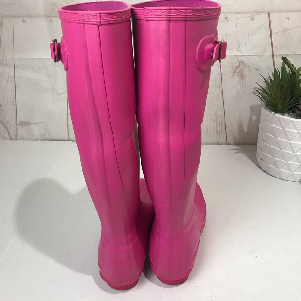 Hunter Original Tall Adjustable Back Waterproof - Picture 3 of 8